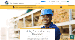 Desktop Screenshot of oea.gov