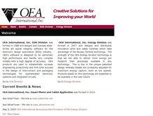 Tablet Screenshot of oea.com